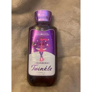 Bath & Body Works Holiday Traditions Cranberry Twinkle Shower Gel 10 Fl Oz